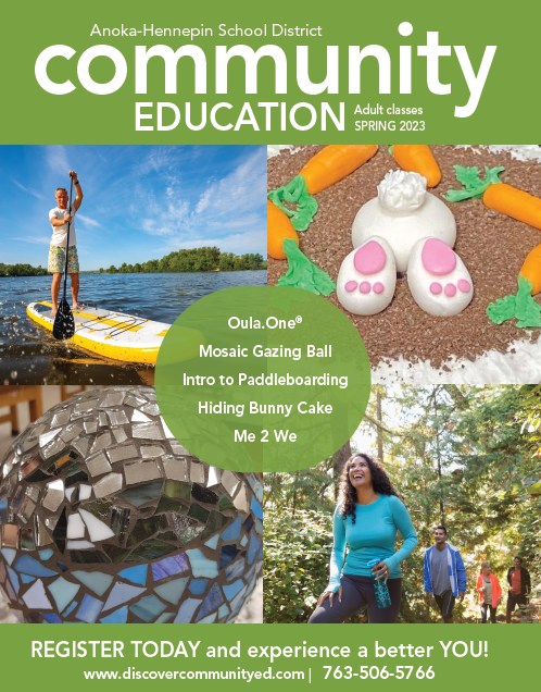 cover of adult spring catalog